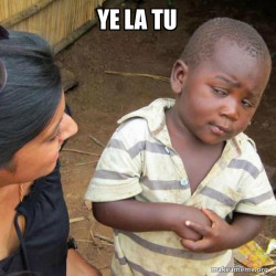 Skeptical Third World Kid