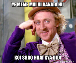 Willy Wonka Sarcasm Meme