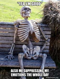 Waiting Skeleton