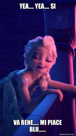 Drunk Elsa