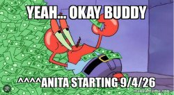 Mr Krabs Money