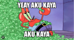Mr Krabs Money