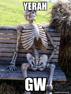 Waiting Skeleton