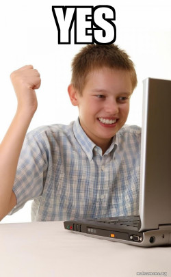 First Day on the Internet Kid