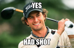 Adam Scott Golfer