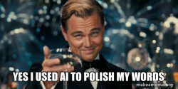 Great Gatsby Reaction - Leonardo DiCaprio Toast