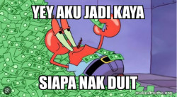 Mr Krabs Money