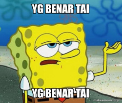 Tough SpongeBob