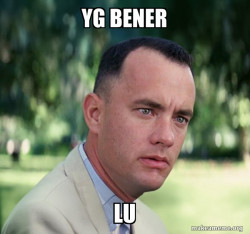 Forrest Gump just like that