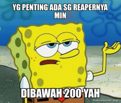 Tough SpongeBob