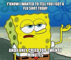 Tough SpongeBob