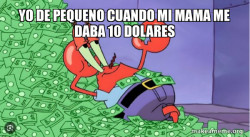 Mr Krabs Money