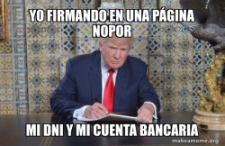 Donald Trump Writing Speech