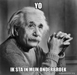 Serious Albert Einstein