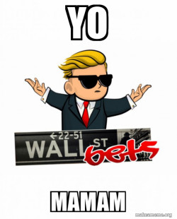 Wall Street Bets ( WallStreetBets ) Logo