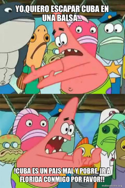 Push It Somewhere Else Patrick