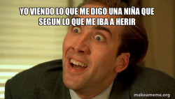 Sarcastic Nicholas Cage