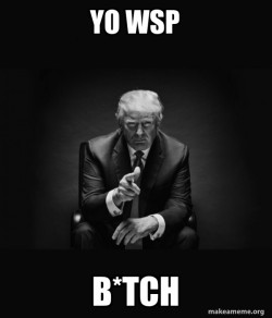 Trump Sitting In Chair - I Am In Their Way
