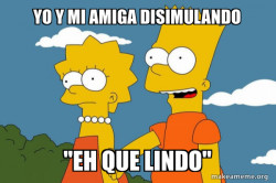 Bart and Lisa Chat