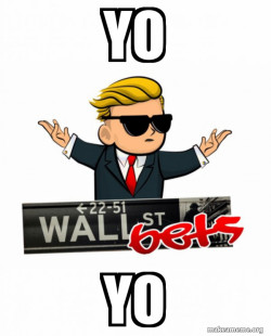 Wall Street Bets ( WallStreetBets ) Logo