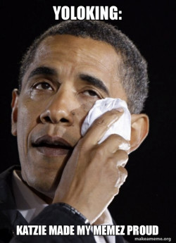 Crying Obama