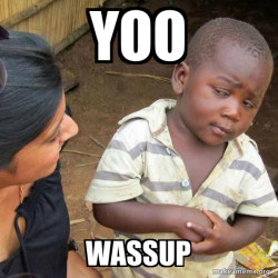Skeptical Third World Kid