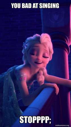Drunk Elsa