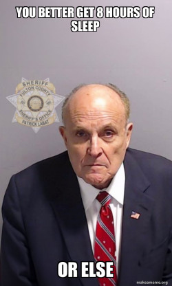 Rudy Giuliani Mugshot