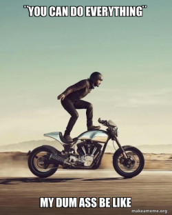 Keanu Reeves Stunt Bike
