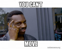 Roll Safe Black Guy Pointing at His Head 