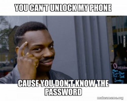Roll Safe Black Guy Pointing at His Head 