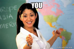 Unhelpful High School Teacher