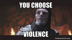 You Chose Poorly - Grail Knight