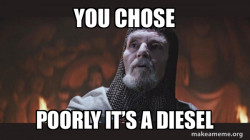 You Chose Poorly - Grail Knight