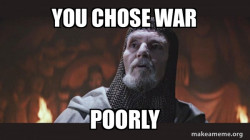You Chose Poorly - Grail Knight