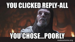 You Chose Poorly - Grail Knight