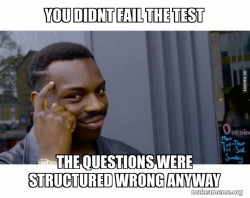 Roll Safe Black Guy Pointing at His Head 