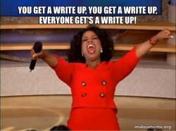 Oprah Winfrey - You Get a Writeup