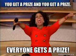 You get a prize!