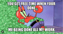 Mr Krabs Money