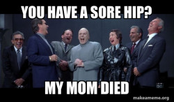 Dr Evil and Henchmen laughing - and then they said