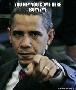 Angry Obama