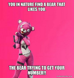 Creepy Bear Fortnite