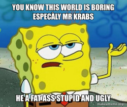 Tough SpongeBob