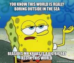 Tough SpongeBob