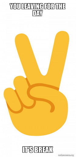Peace Sign Emoji