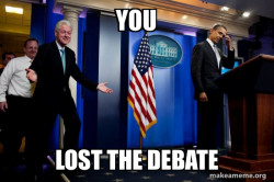 Inappropriate Timing Bill Clinton