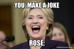 Hillary Clinton Laughs