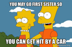 Bart and Lisa Chat