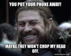 Happy Ned Stark Meme